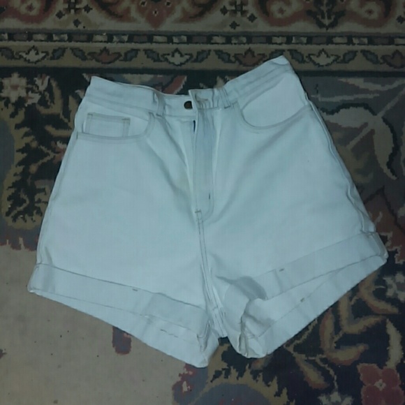 American Apparel Pants - American Apparel Denim Cuff Shorts size 31